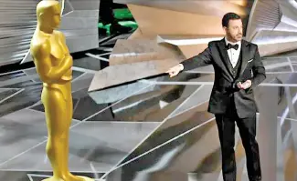  ?? FUENTE EXTERNA ?? Jimmy Kimmel será el presentado­r de los premios Oscar 2024.