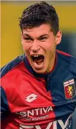  ?? ANSA ?? Pietro Pellegri, 16 anni. Oggi può fare l’esordio in Ligue 1