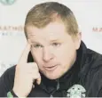  ??  ?? 0 Neil Lennon: Praised O’neill.