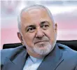  ?? VINCENT THIAN/AP ?? Iran’s Mohammad Javad Zarif said “we won’t blink to defend our territory.”