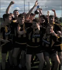  ??  ?? Naomh Moninne minors celebrate.