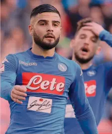  ??  ?? Lorenzo Insigne e Dries Mertens, ultimament­e poco lucidi