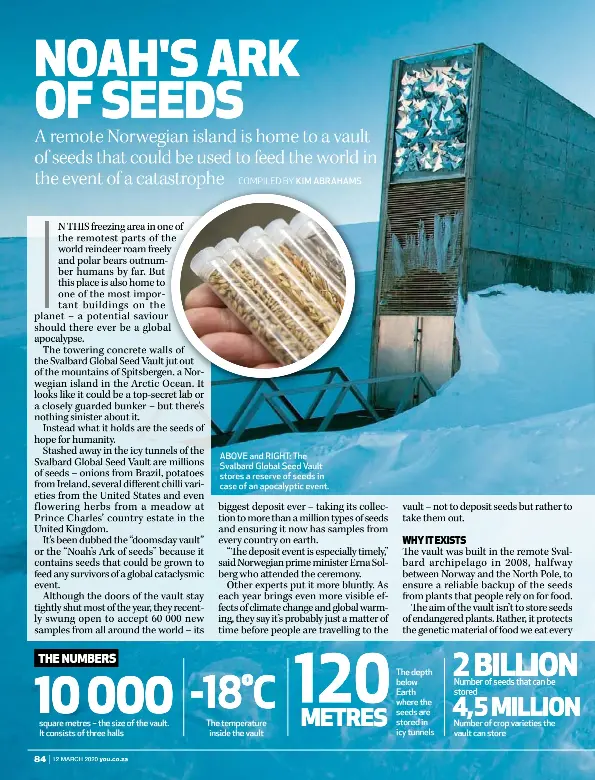Vault Contains Seeds For The Future Pressreader