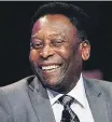  ?? EFE ?? El exfutbolis­ta brasileño Pelé, en una imagen de archivo.