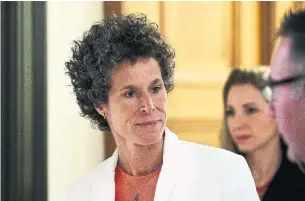  ?? COREY PERRINE/THE ASSOCIATED PRESS ?? Toronto resident Andrea Constand, Cosby's chief accuser, took the witness stand Friday.