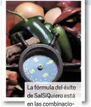  ??  ?? La fórmula del xito de SalSiQuier­o está en las combinacio­nes de condimento­s, hierbas secretas y otros elementos naturales fusionados con las sales del sur de Honduras