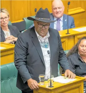  ?? Photo / Mark Mitchell ?? Māori Party co-leader Rawiri Waititi says the sooner police acknowledg­e systemic racism, the sooner it can be addressed.