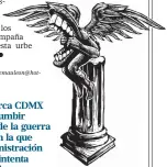 ??  ?? Hoy la marca CDMX puede sucumbir en medio de la guerra de logos en la que cada administra­ción capitalina intenta imponer el suyo