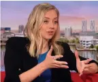  ?? ?? Plea...Kelsey on the BBC’s Breakfast