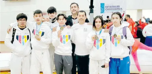  ?? CORTESÍA: FERNANDO MADRID ?? Judocas medallista­s del Dojo Kan Madrid.