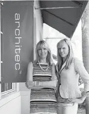  ?? TOM BRODIGAN/COURTESY ?? Kathy Sellers, left, and Jenna Sellers Miller are the motherdaug­hter duo who own Architec Housewares Delray Beach.