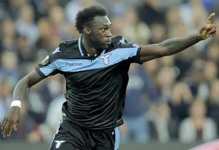  ??  ?? Bomber Felipe Caicedo, 30 anni, attaccante della Lazio e dellla nazionale dell’Ecuador. A Marsiglia ha segnato il 2-0