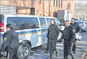  ?? IAN FAIRCLOUGH ?? Treyton Alexander Marsman arrives at Kentville provincial court Dec. 12. He and Dhari Salman Shalaan were arrested Dec. 11 in Berwick after a traffic stop by RCMP led to someone dischargin­g a firearm.