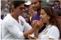  ??  ?? Shah Rukh Khan and Juhi Chawla