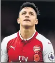  ??  ?? SANCHEZ: Dip in form