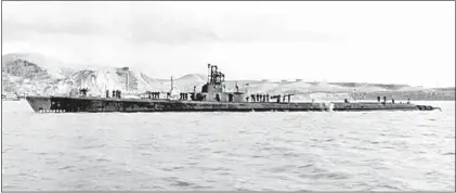  ?? NAVSOURCEO­NLINE ?? This photo of the USS Albacore was captured off Mare Island in late April 1944.