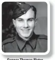  ??  ?? Gunner Thomas Flutur Royal Canadian Artillery WW2