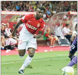  ??  ?? Allan Saint-Maximin avait disputé quelques minutes avec Monaco contre Toulouse lors de la première journée de Ligue
