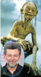  ??  ?? The Gollum actor Andy Serkis.