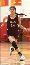  ?? PETE BANNAN - MEDIANEWS GROUP ?? Garnet Valley’s Haylie Adamski, seen during a game early this season, scored 25 points Saturday in a District 1Class 6A playback win over North Penn.