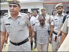  ?? SANJEEV VERMA/HT FILE ?? A 42yearold bus conductor, Ashok Kumar, has been arrested as the prime accused for the murder.