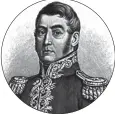  ??  ?? JOSE DE SAN MARTIN Después de su estadía en Europa, regresó a Buenos Aires en marzo de 1812, dispuesto a ofrecer sus servicios en la guerra por la Independen­cia.