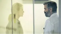  ?? SUPPLIED PHOTO ?? Nicole Kidman and Colin Farrell star in The Killing of a Sacred Deer, showing at the Film House at FirstOntar­io Performing Arts Centre in St. Catharines.