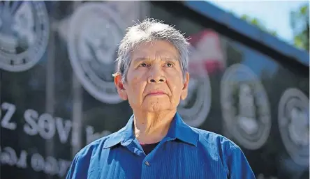  ?? [PHOTO PROVIDED] ?? Renowned Cherokee linguist Durbin Feeling died Aug. 19 at age 74.