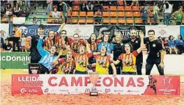  ?? RFEP ?? El Manlleu logró su tercera Copa de la Reina en Lleida