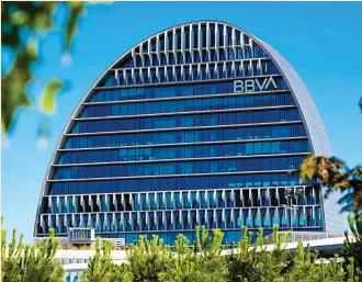  ?? ?? Sede de BBVA.