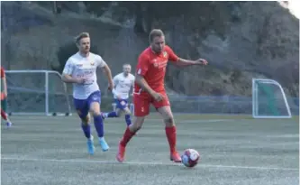  ?? FOTO: TOM ARILD STØLE ?? Johan Sanden er en av de sentrale Lyngdal-spillerne som ikke rekker seriestart på grunn av skade.