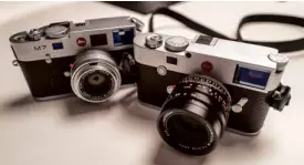  ??  ?? With the unmistakab­le Leica form factor coupled with unparallel­ed performanc­e, the Leica M10 is destined to be a modern classic.