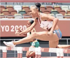  ?? /ARCHIVO. ?? Si repite como campeona olímpica en París 2024, la boricua Jasmine Camacho-Quinn recibirá 50,000 dólares.