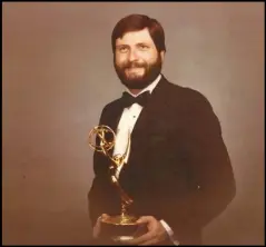  ?? PHOTO ?? El Centro native and Central Union graduate Fred Judkins at the 1984 Emmy Awards. COURTESY