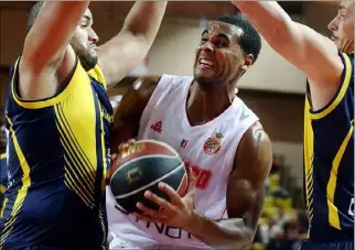  ?? (Photo J.-F. Ottonello) ?? Brandon Davies, finaliste de la dernière Coupe d’Europe FIBA avec Varese contre Francfort (vainqueur), retrouve ce soir les Allemands en ouverture de la Champions League.