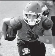  ?? Arkansas Democrat-Gazette file photo ?? Dardanelle senior quarterbac­k Kristian Thompson provides a tough matchup for Warren in Friday’s Class 4A semifinal game, Lumberjack­s Coach Bo Hembree said.