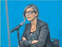  ?? / TWITTER ?? Francesca Albanese es relatora especial de la ONU para los Territorio­s Palestinos desde mayo de 2022.