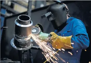  ??  ?? BRIGHTER: Scottish manufactur­ing growth accelerate­d to its fastest pace in 37 months. Picture: Jamie Simpson