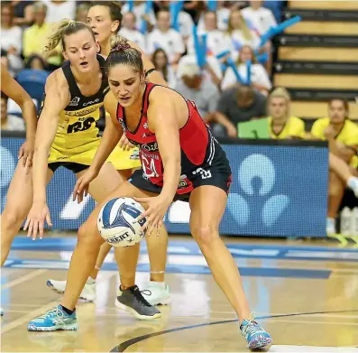  ?? GETTY IMAGES ?? The Tactix were no match for the Pulse in the opening round of the competitio­n, played more than three months ago.