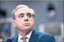  ?? ANDREW HARRER — BLOOMBERG ?? Veterans Affairs Secretary David Shulkin may be the next White House official ousted.