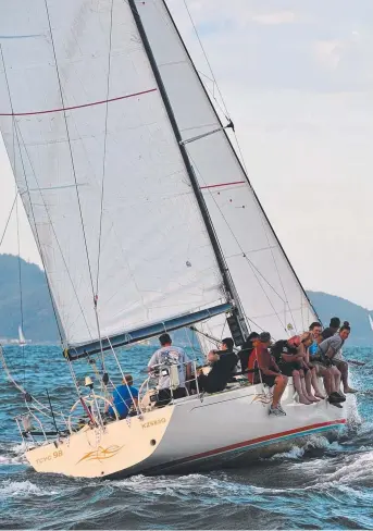  ?? PLAIN SAILING: is set for the Hamilton Island and Magnetic Island race week events after winning in Port Douglas last weekend. Picture: EVAN MORGAN ?? Zoe