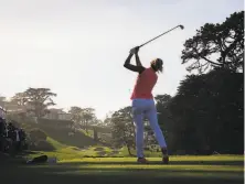  ?? Santiago Mejia / The Chronicle ?? Lexi Thompson, who finished third in the U.S. Women’s Open on Sunday, is in this week’s LPGA Tour field in Daly City.