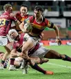  ?? ?? Taha Kemara, in action for Waikato against Southland last year, has signed a three-year deal with the Crusaders. He is viewed as a potential successor to Richie Mo’unga at No 10.