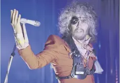  ??  ?? Singer Wayne Coyne has co-patented a world of magical escape