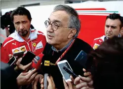  ??  ?? CHEAP TALK: Ferrari’s Sergio Marchionne, has threatened to pull his team out over major engine changes post-2020