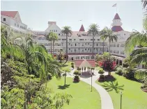  ?? FRED GREAVES/THE ASSOCIATED PRESS ?? The Hotel del Coronado, which was built in 1888, is the last of California's Victorian seaside resorts. It was featured in Marilyn Monroe's 1958 film Some Like It Hot.