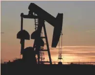  ?? — Reuters ?? A pump jack is seen in an oil field in Midland, Texas.