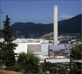  ?? (Photo Franck Fernandes) ?? Avant ce changement de concession­naire, l’usine de L’Ariane était gérée par une autre filiale de Véolia, la Sonitherm.