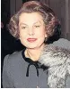  ??  ?? WEALTHY The late Liliane Bettencour­t