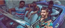  ??  ?? All’avana Álvaro Soler sul set del video «La cintura» girato a Cuba. Il singolo anticipa l’album «Mar de colores» che uscirà a settembre